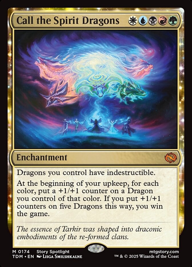 Call the Spirit Dragons card