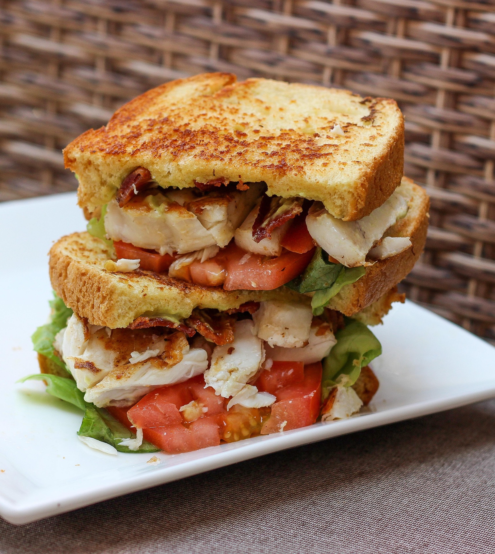 Seafood BLT Sandwich