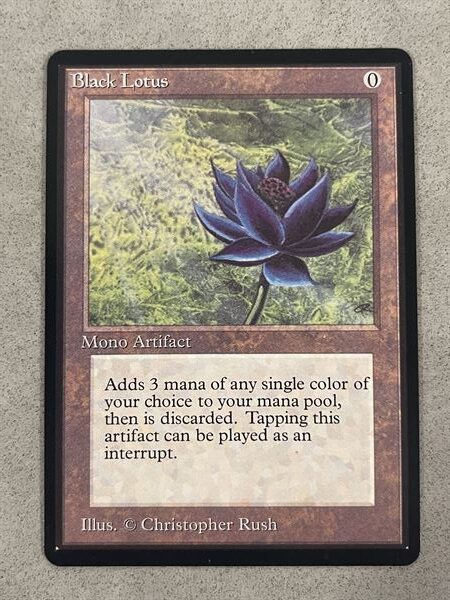 Black Lotus MTG Card
